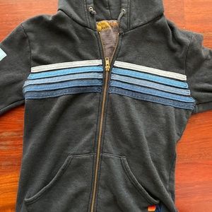 Aviator nation zip up sweatshirt